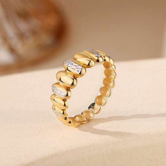Fashion 18k Gold Ring (Item No. HFR021）