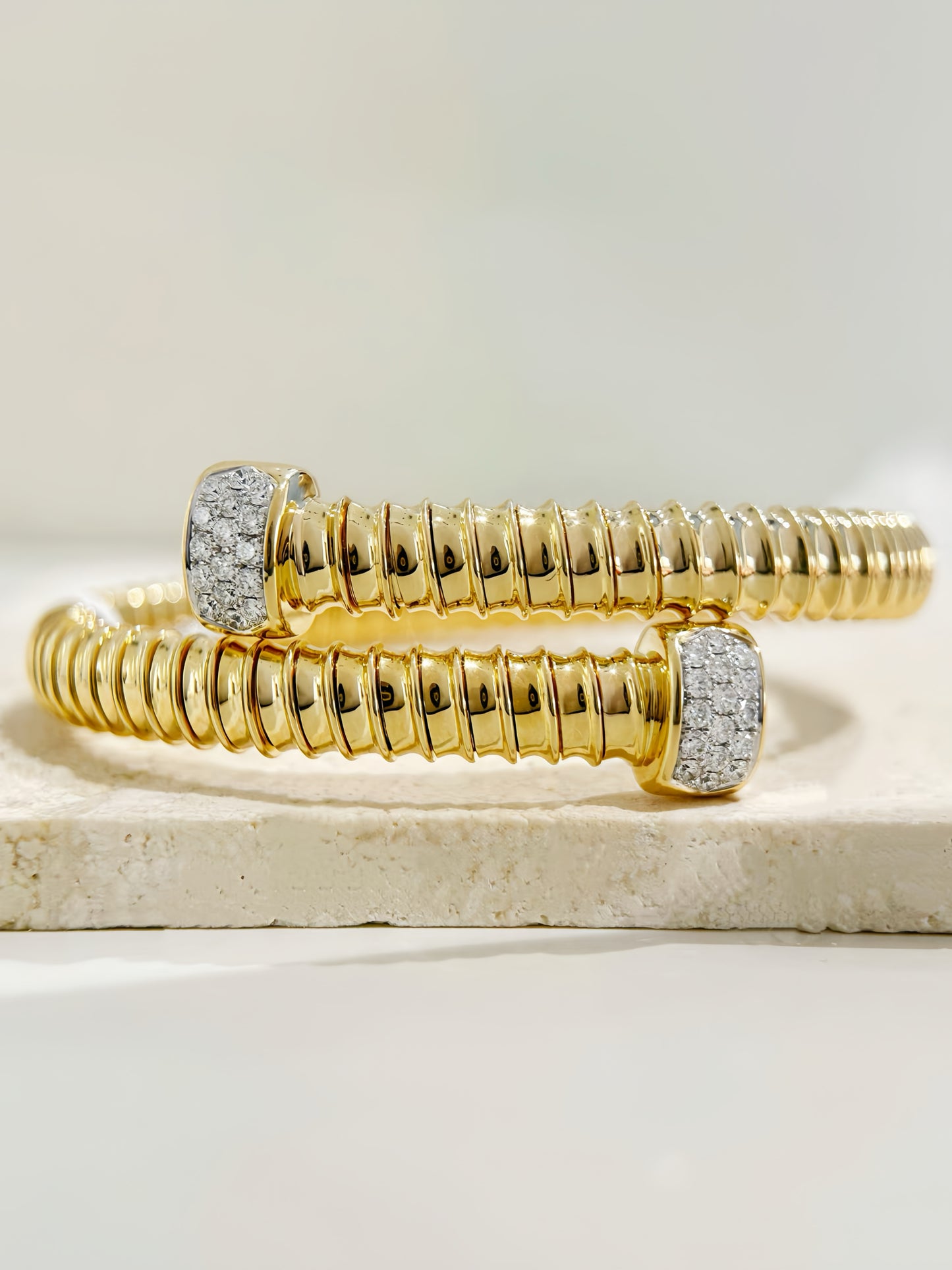 Vintage 18k Gold Diamond Bracelet (Item No. VT353)