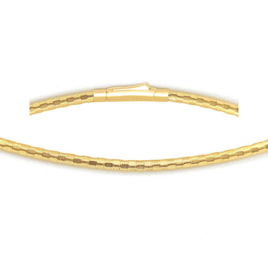 Omega 18k Gold Diamond Necklace (Item No. FT011CN）