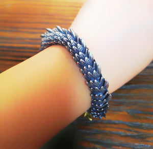 Dragon Silver Bracelet Chain (Item No. B0497)