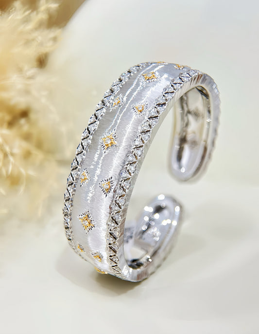 Vintage 18k Gold Diamond Bracelet (Item No. VT346)