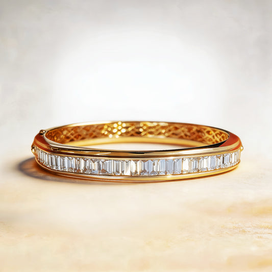 Vintage 18k Gold Diamond Bracelet (Item No. VT261）
