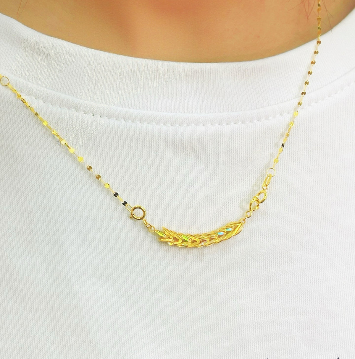 18k Gold Pendant (Item No. SJP007）