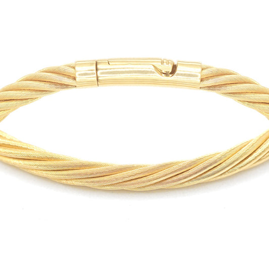 Twisted 18k Gold Necklace (Item No. SH031CN)