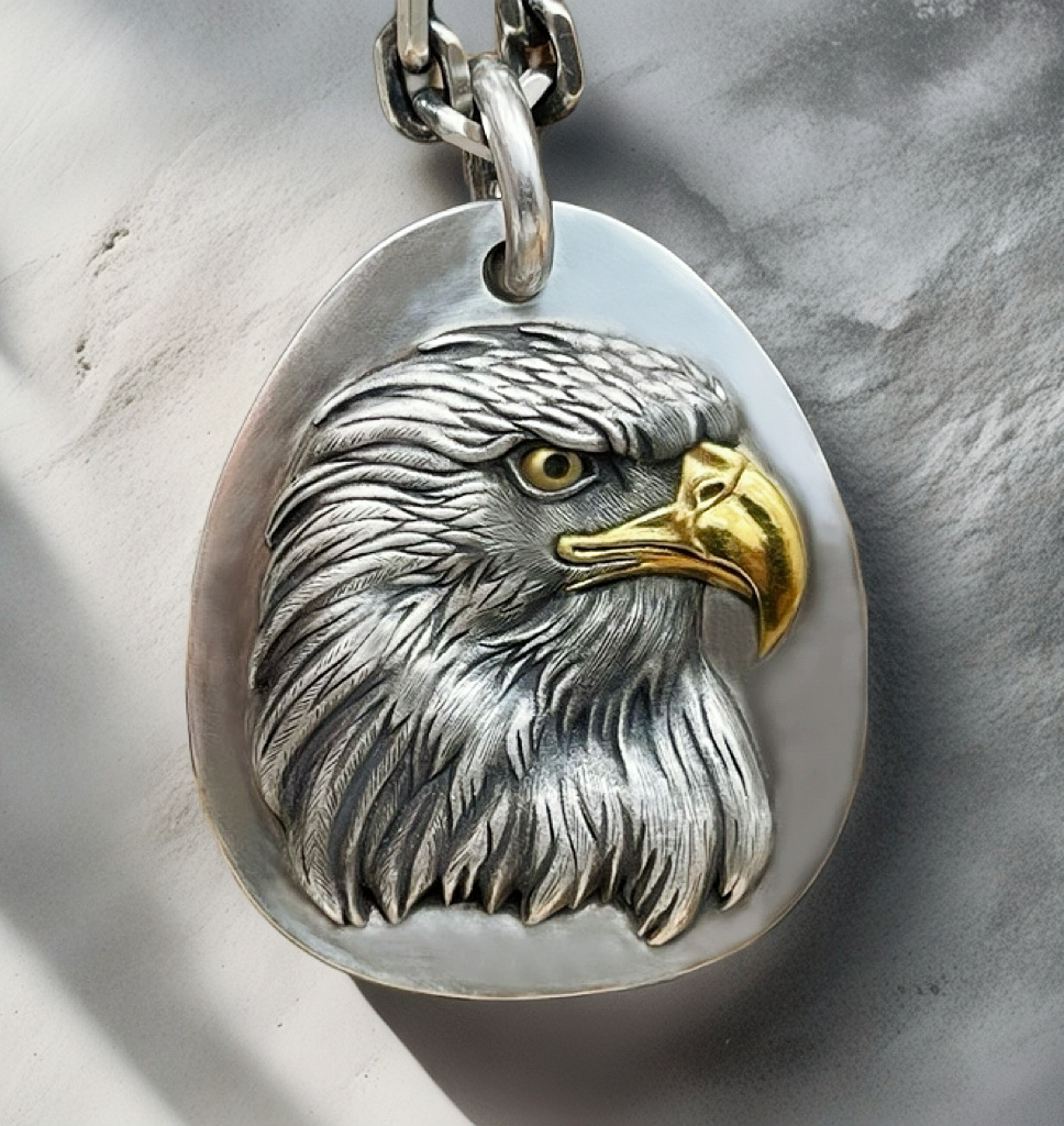 Eagle Silver Pendant (Item No. SC041)