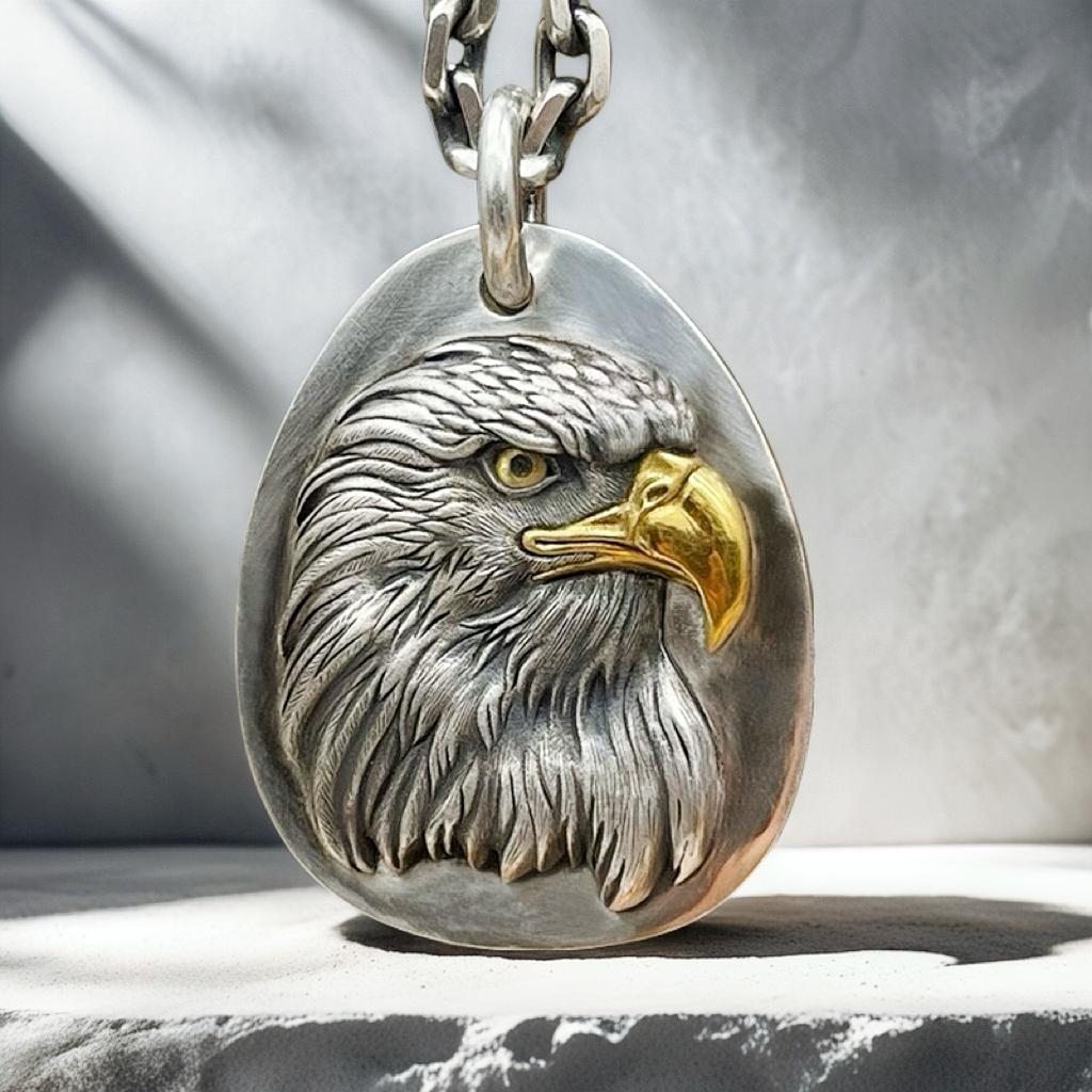 Eagle Silver Pendant (Item No. SC041)