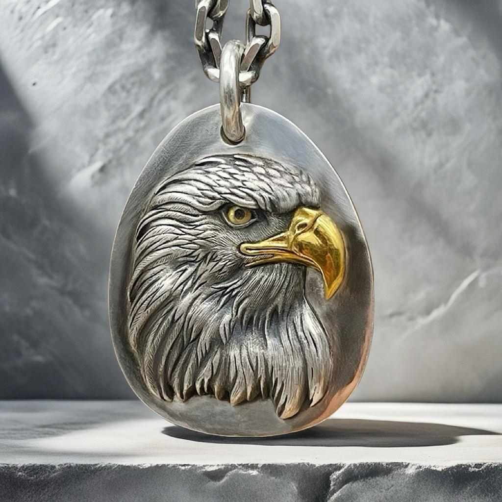 Eagle Silver Pendant (Item No. SC041)