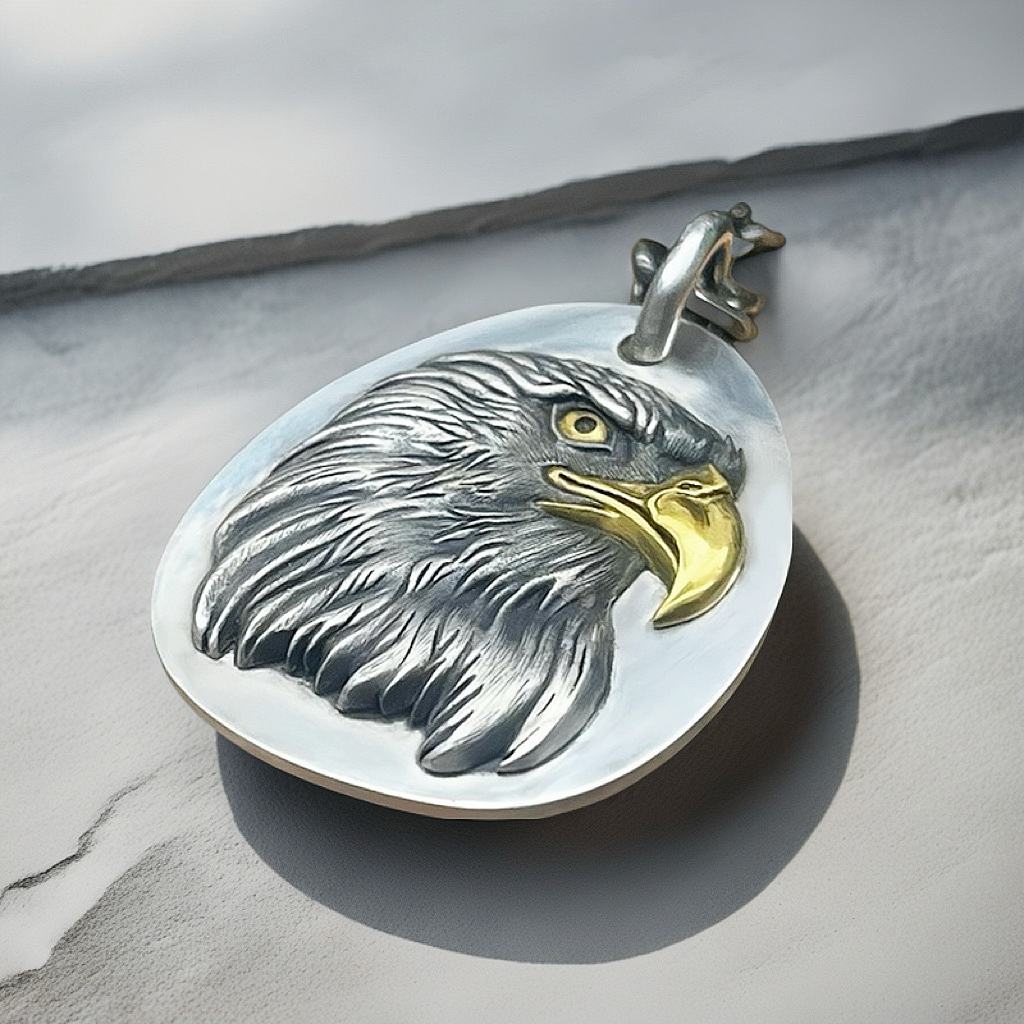 Eagle Silver Pendant (Item No. SC041)