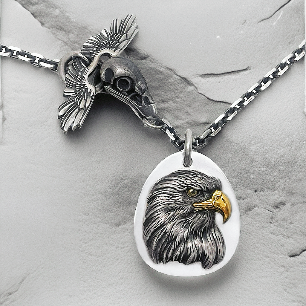 Eagle Silver Pendant (Item No. SC041)