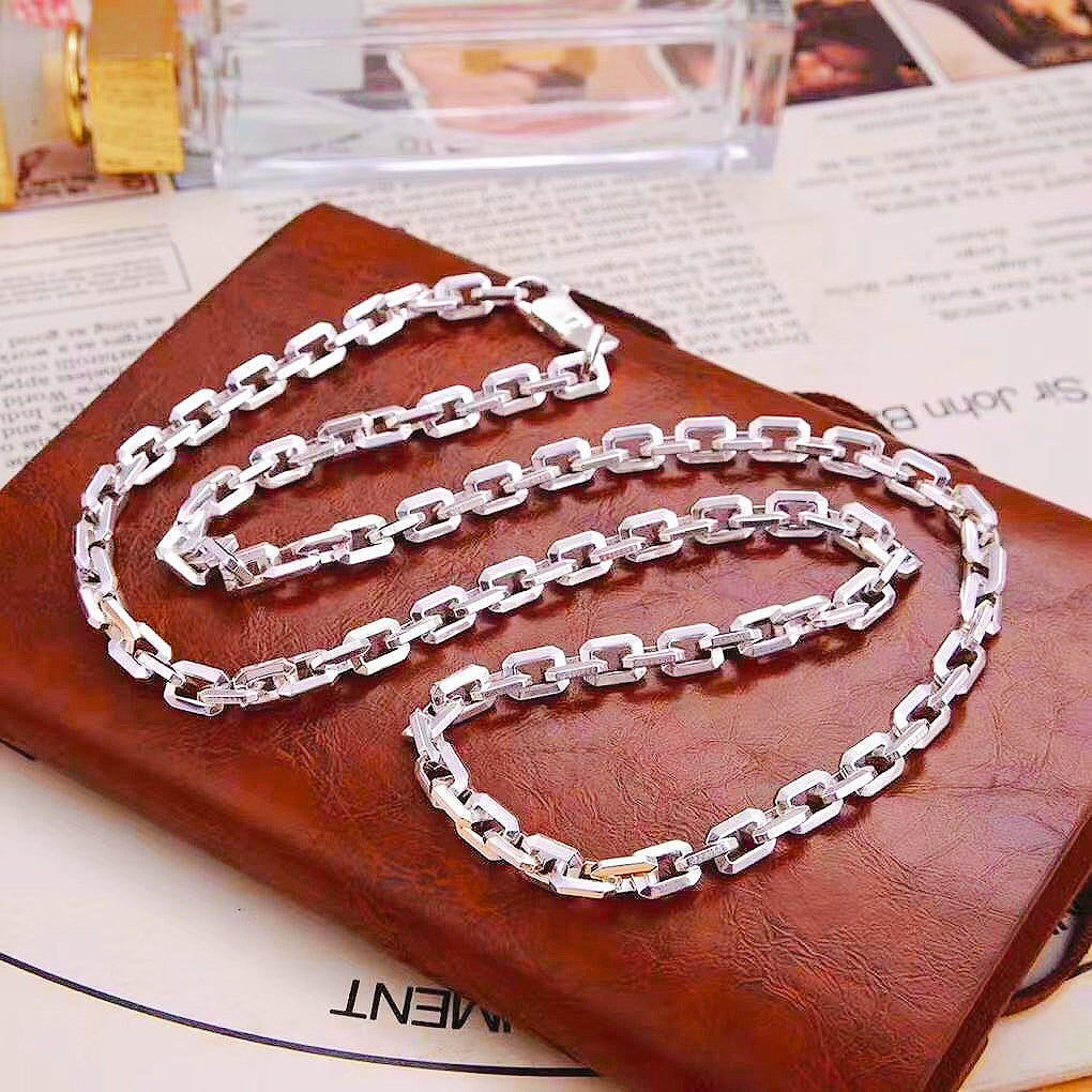 Classic Silver Necklace Chain (Item No. N0068)