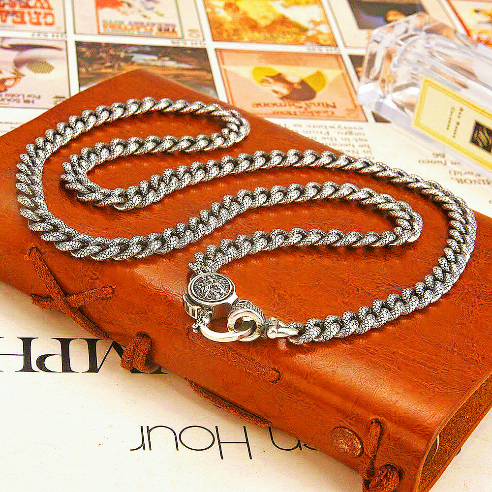 Classic Dragon Silver Necklace Chain (Item No. N00135)