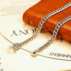 Classic Dragon Silver Necklace Chain (Item No. N00135)