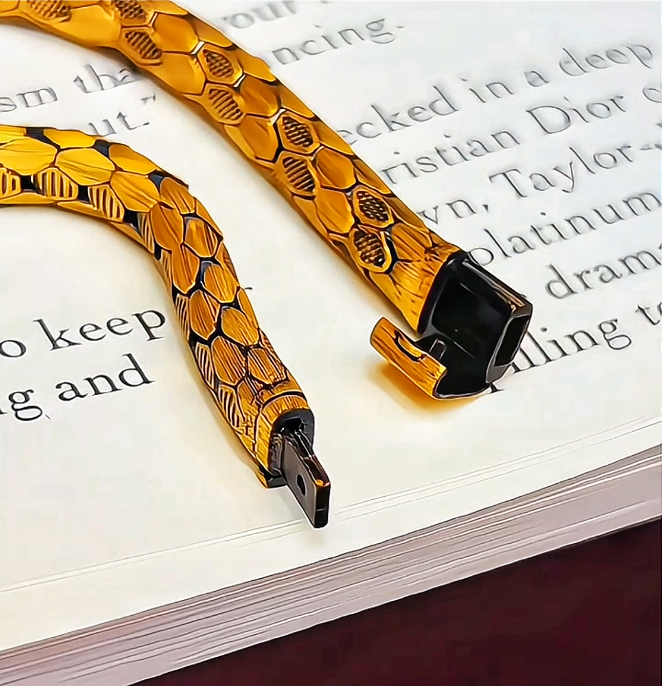 Vintage 24K Gold Bracelet Chain(Item No. GB0698)