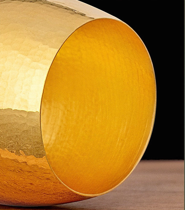 Hammered 24K Gold Cup (Item No. GC004)
