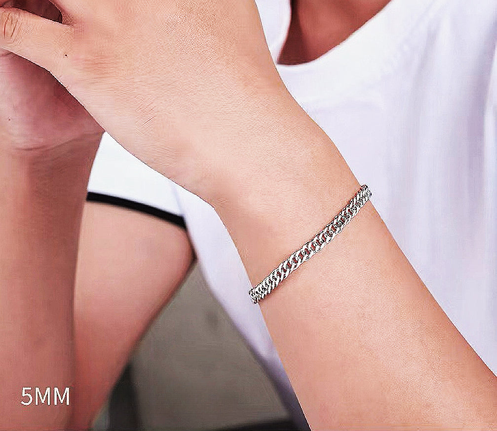 Fashion Platinum Gold Bracelet Chain (Item No. GB0028）