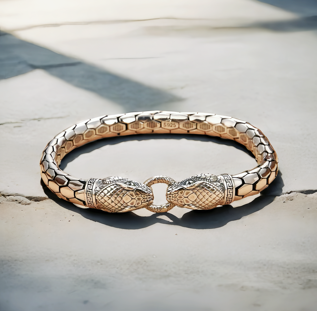 Snake Fashion Silver Bracelet (Item No. B0679）