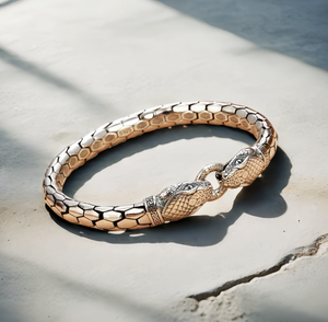 Snake Fashion Silver Bracelet (Item No. B0679）