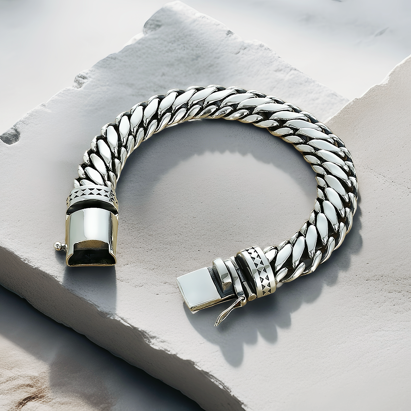 Fashion Silver Bracelet (Item No. B0696）