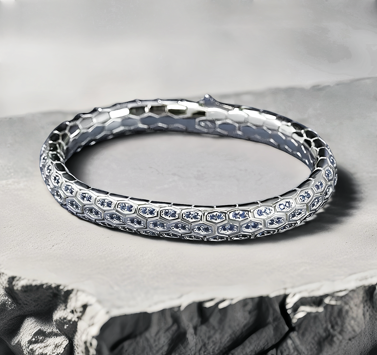 Fashion Silver Bracelet (Item No. B0698）