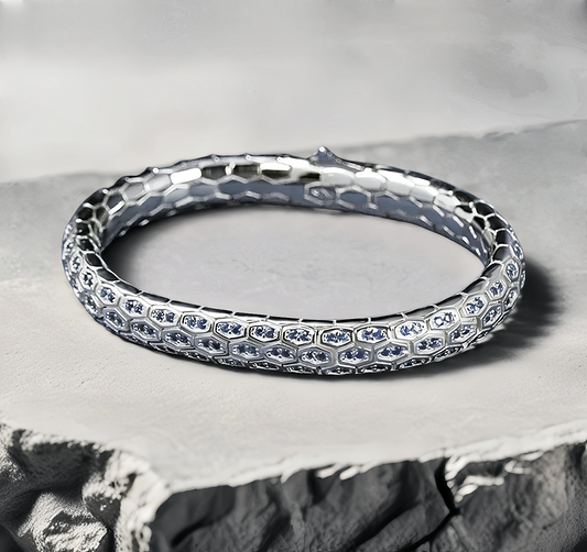 Fashion Silver Bracelet (Item No. B0698）