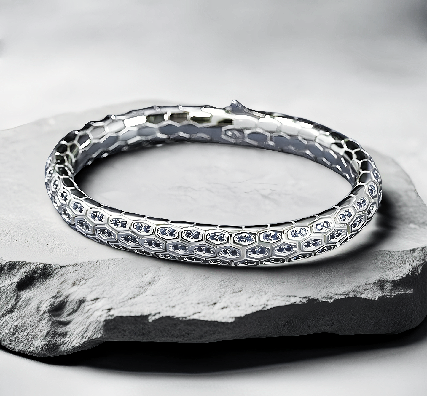 Fashion Silver Bracelet (Item No. B0698）