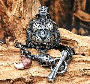 Tiger Silver Pendant (Item No. P0135)