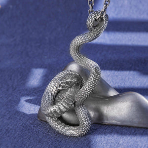 Snake Silver Pendant (Item No. P0023)