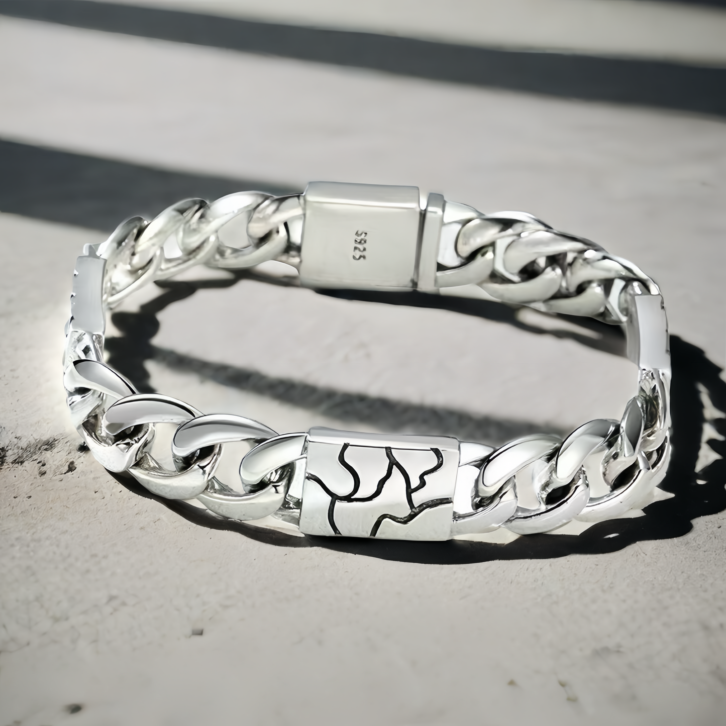 Fashion Silver Bracelet (Item No. B0680）