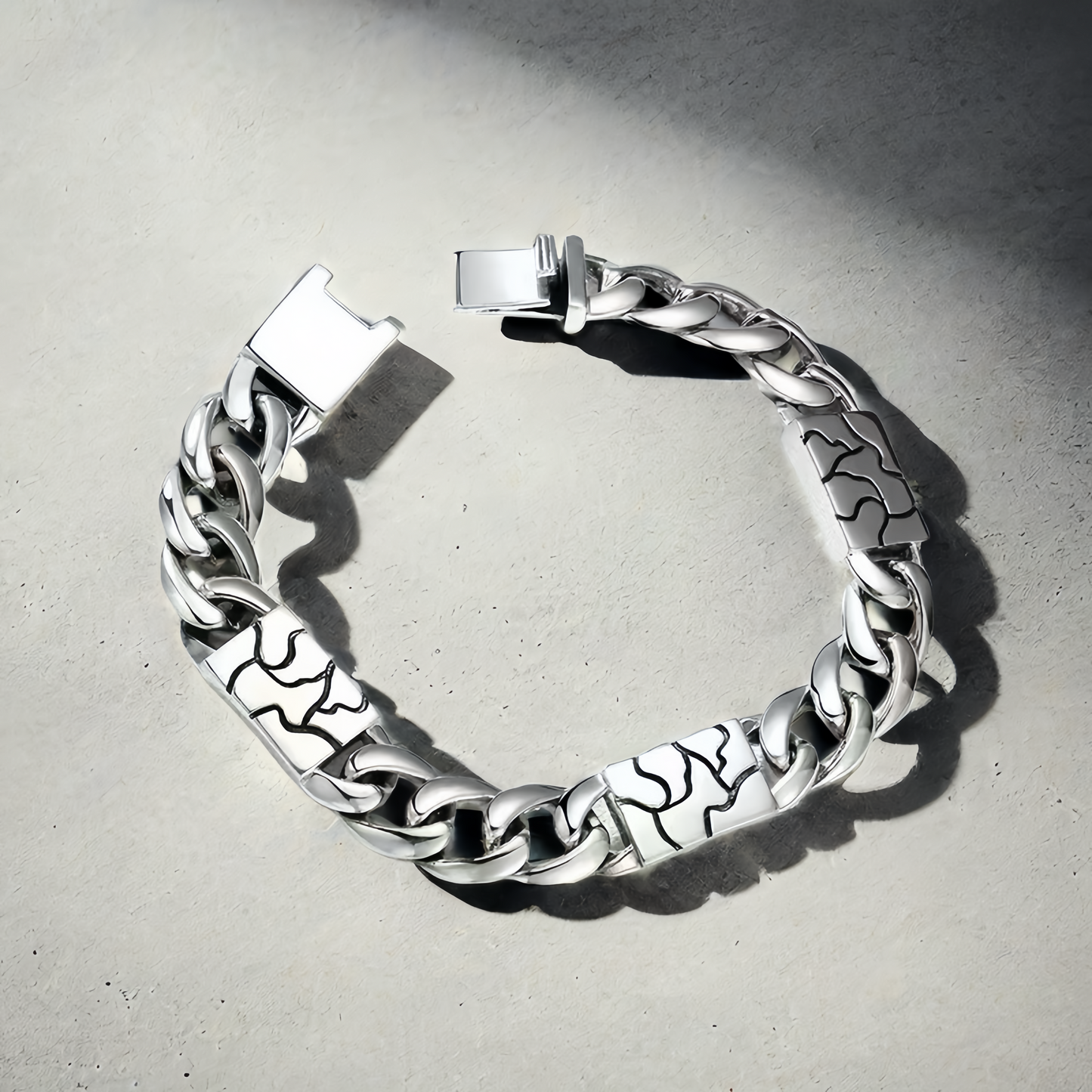 Fashion Silver Bracelet (Item No. B0680）