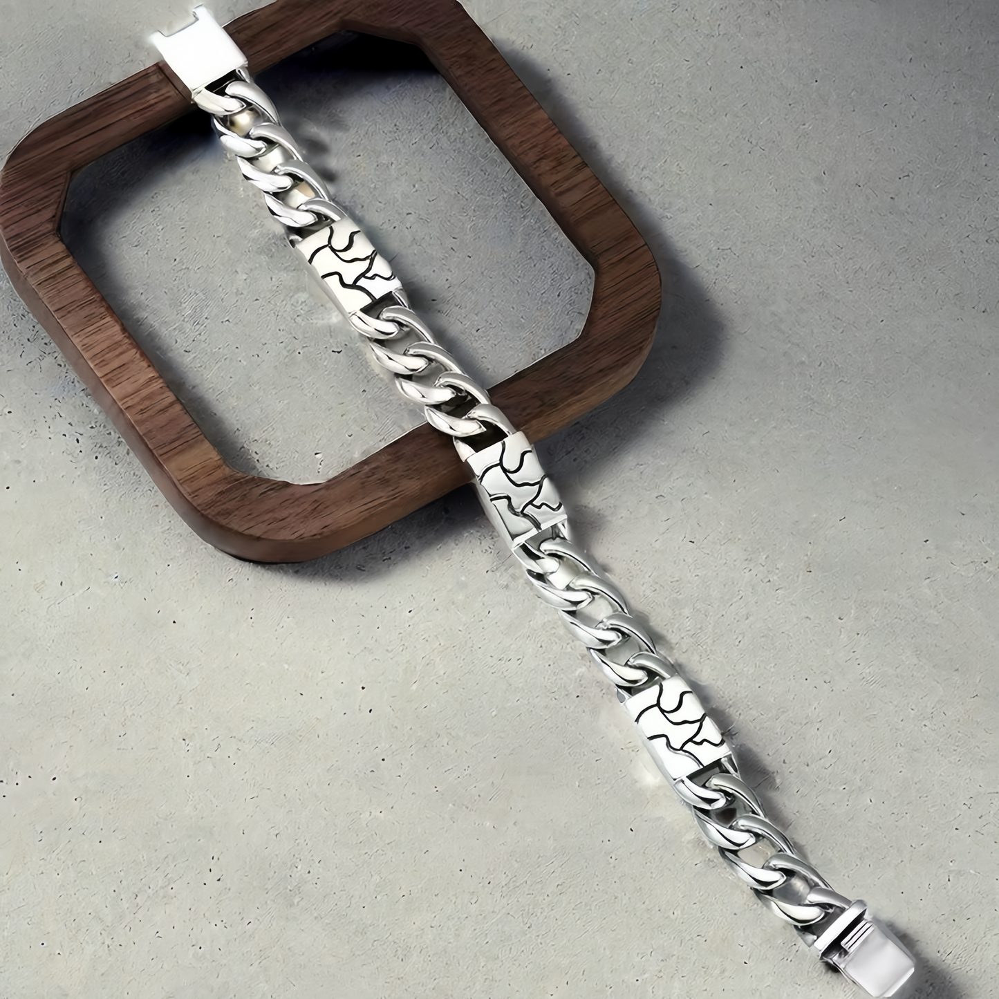 Fashion Silver Bracelet (Item No. B0680）