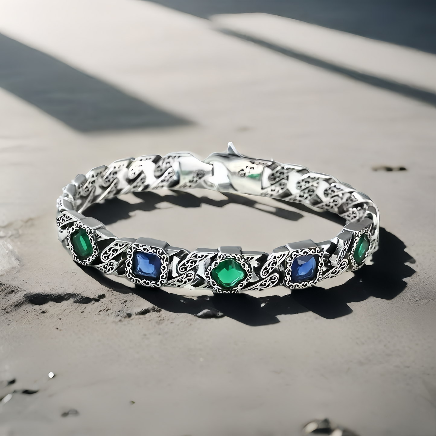 Fashion Silver Bracelet (Item No. B0681）