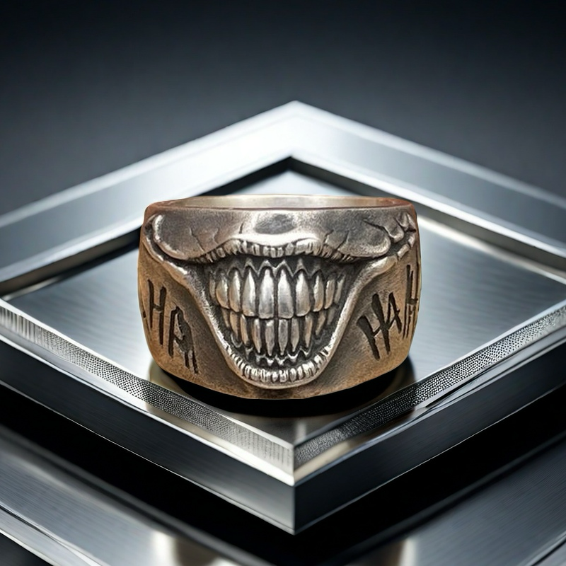 Joker Silver Ring (Item No. R0121)