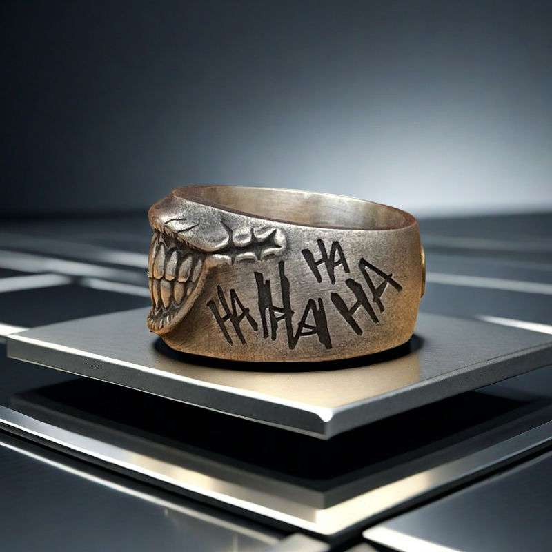 Joker Silver Ring (Item No. R0121)