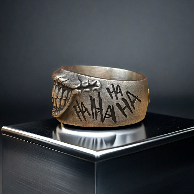 Joker Silver Ring (Item No. R0121)