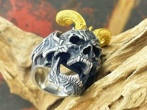 Demon King Silver Ring (Item No. R0146）