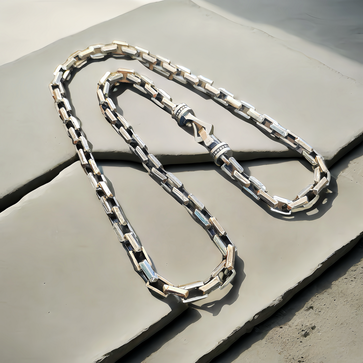 Classic Silver Necklace Chain (Item No. N0015-3)