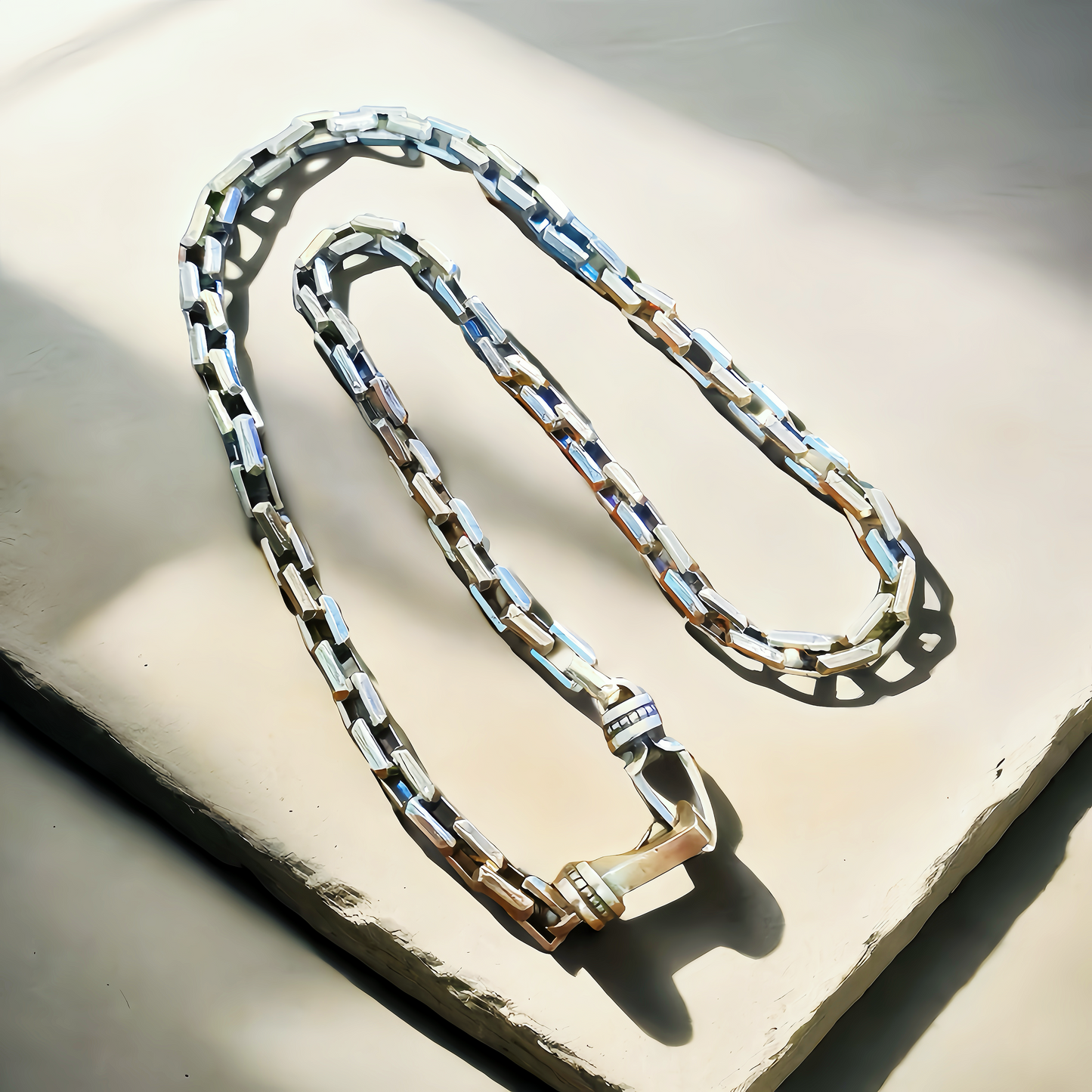 Classic Silver Necklace Chain (Item No. N0015-3)