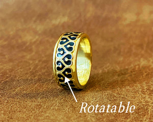 9k/14k/18k Gold Ring (Item No. GR0004） Tartaria Onlinestore