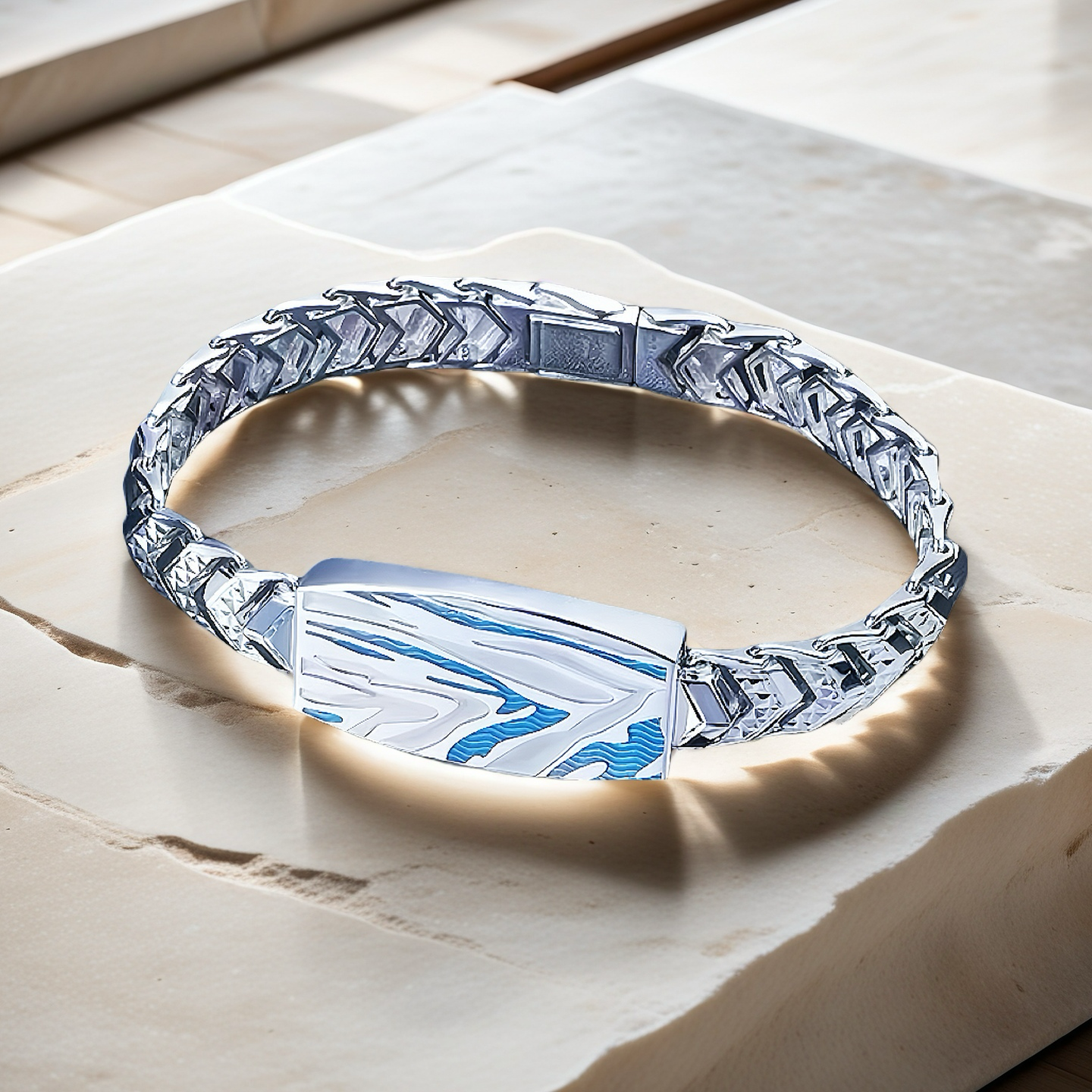 Fashion Platinum Gold Bracelet Chain (Item No. GB0032）