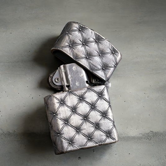Vintage Silver Zippo Lighter Case (Item No. L0028)