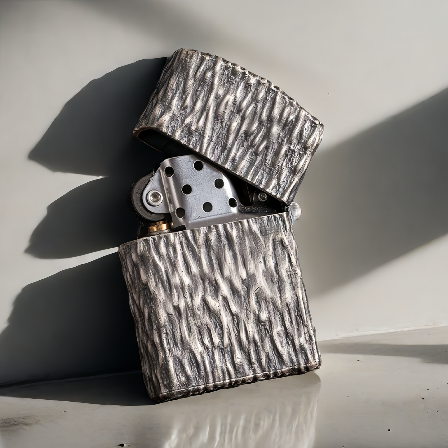 Vintage Silver Zippo Lighter Case (Item No. L0026)