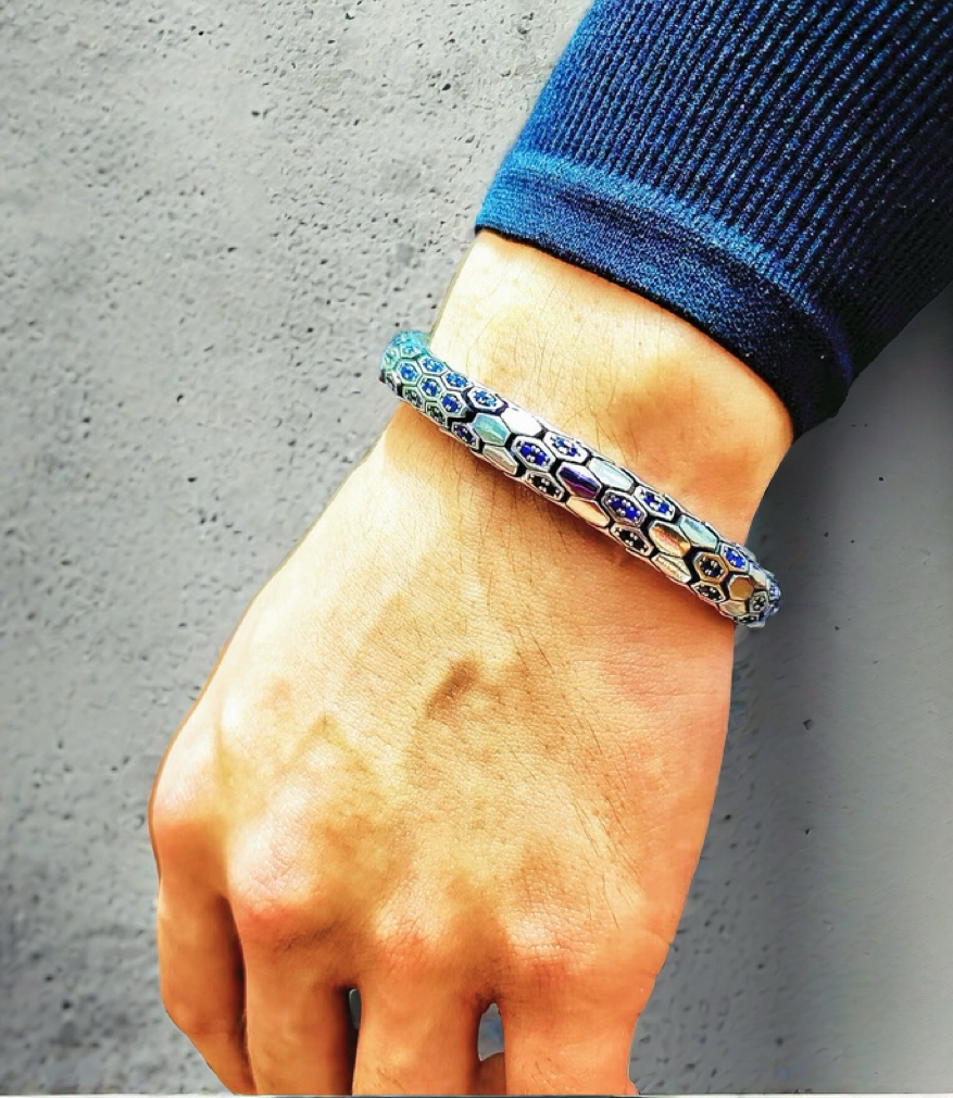 Fashion Silver Bracelet (Item No. B0646）