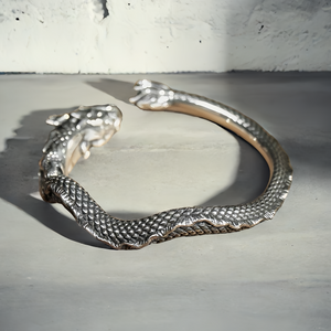 Dragon Silver Bangle (Item No. B0067)