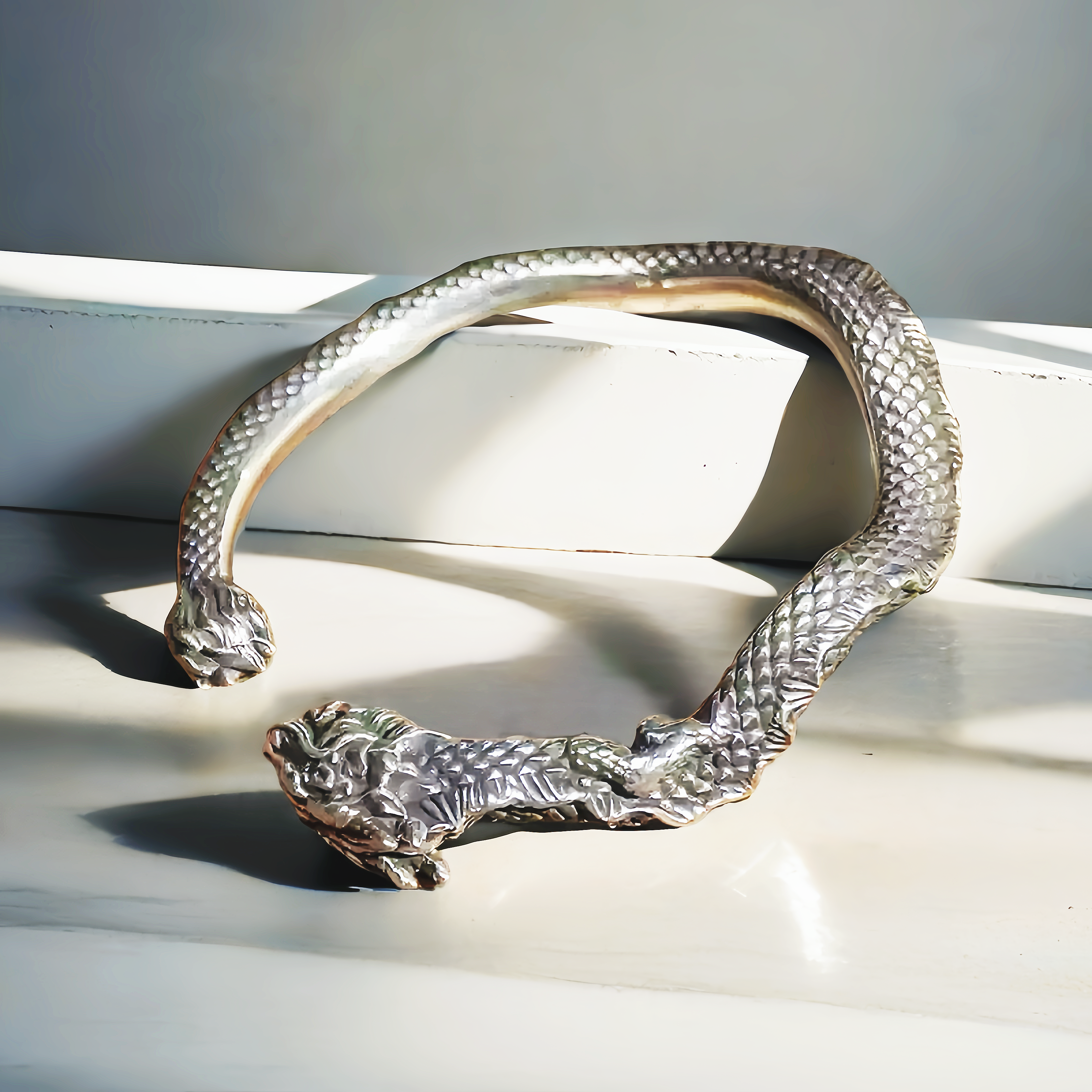 Dragon Silver Bangle (Item No. B0067)