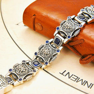 Lion Silver Bracelet (Item No. B0622)