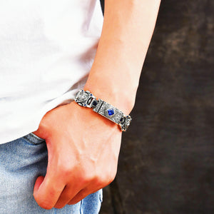 Lion Silver Bracelet (Item No. B0622)