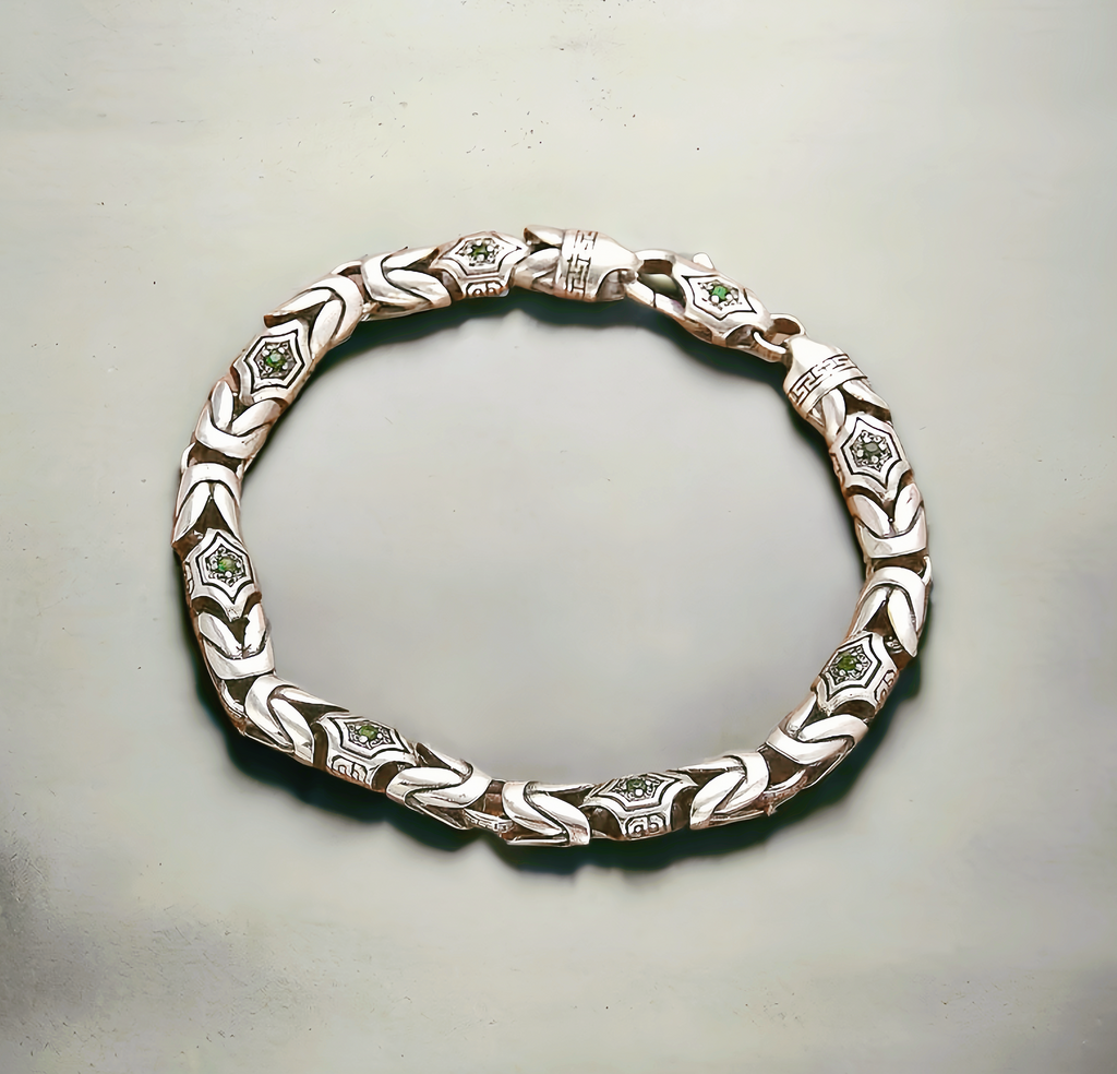 Classic Silver Bracelet Chain (Item No. B0596)