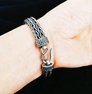 Braided Silver Bracelet (Item No. B0621)