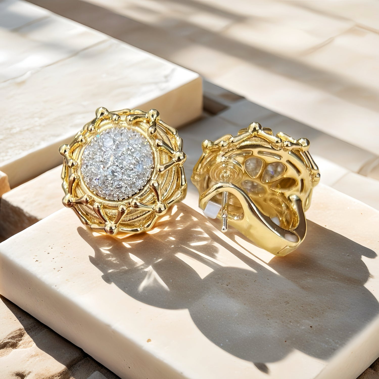 Women Earring Renaissance Diamond