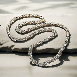 Classic Silver Necklace Chain (Item No. N00132)